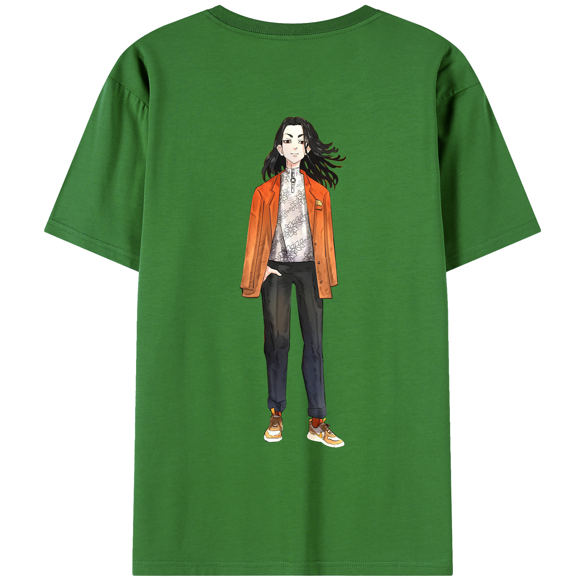 （画像用） 東京リベンジャーズ Tokyo Revengers レディース半袖Tシャツ(バックプリント)